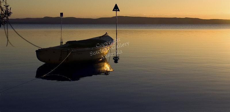 MC01.jpg - Sunrise over Lake Cootharaba, Qld.
