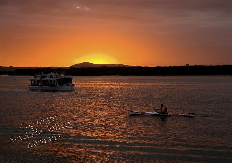 MC19.jpg - Sunset on the Noosa River, Qld. A very lovely, warm image indeed.