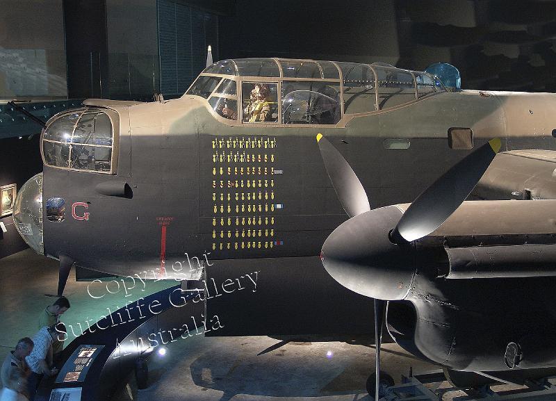 AC49.jpg - The classic Lancaster bomber G for George held now in the War Memorial, Canberra. Available in larger sizes.