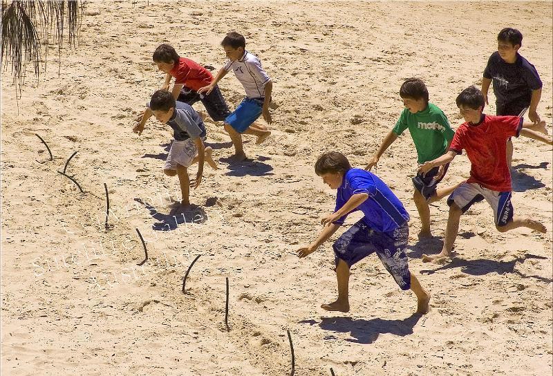 PC25.jpg - Fun & games with this race at the beach. Activities like these are great fo rthe growth of all kids.